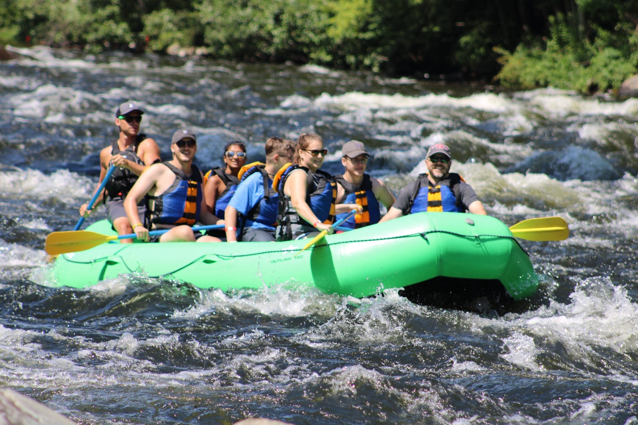 Lake George Rafting Mountains, Family and Lake George - The Traveling Chevaliers
